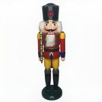 Nussknacker - König - 50cm - Rot