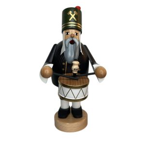 Räuchermännchen - Bergmann mit kleiner Trommel - 20cm
