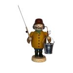Räuchermännchen - Angler - 22cm