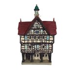 Porzellan Lichterhaus - Rathaus Bad Urach - 21 cm