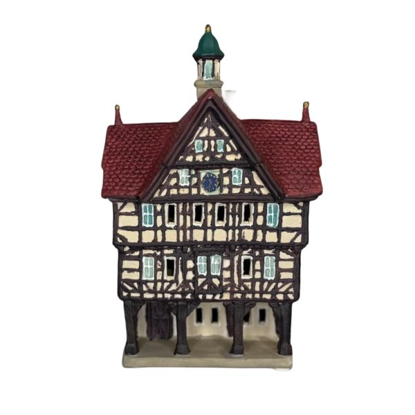 Porzellan Lichterhaus - Rathaus Bad Urach - 21 cm