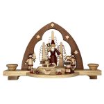 Schwibbogen - Bescherung - Natur - 30 cm breit