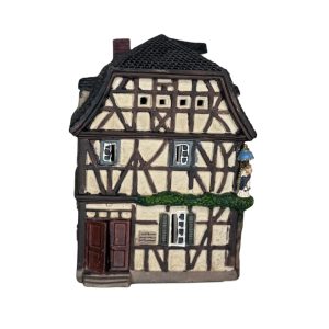 Porzellan Lichterhaus - Schutzengelhaus / Unkel - 18 cm
