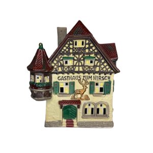 Porzellan Lichterhaus - Gasthaus zum Hirsch - 17,5 cm