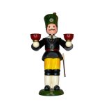 Bergmann - Kerzenhalter - 22 cm hoch